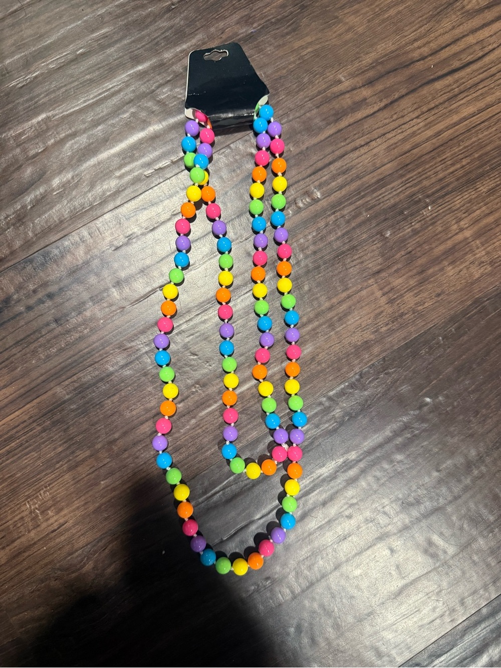 Plastic Colorful Bead necklace